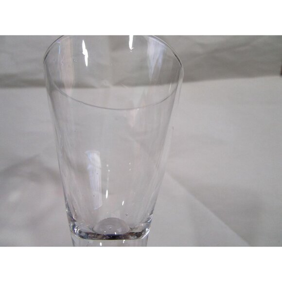 Home Essentials Teardrop Blue Cobalt Stem Cordial NWT Minor Defects A Pair - Picture 14 of 16